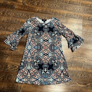 Amy Byer Girl’s 14 Bell Sleeve Dress